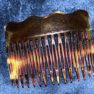Vintage French Tortoiseshell Hair Comb